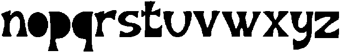 Quiz Risk Regular otf (400) Font LOWERCASE