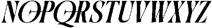 Qulight Italic otf (300) Font UPPERCASE