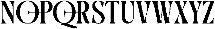 Qulight otf (300) Font UPPERCASE