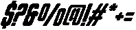 Qunko Slant otf (400) Font OTHER CHARS