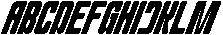 Qunko Slant otf (400) Font UPPERCASE