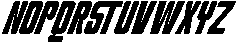 Qunko Slant otf (400) Font UPPERCASE