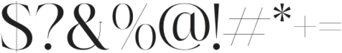 Quorina otf (400) Font OTHER CHARS