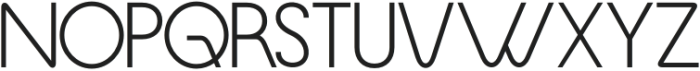 Quorix Regular otf (400) Font UPPERCASE