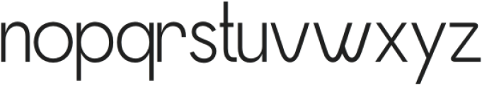 Quorix Regular otf (400) Font LOWERCASE