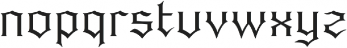 Quorthon Dark I otf (400) Font LOWERCASE