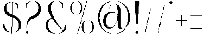 Quote Regular otf (400) Font OTHER CHARS