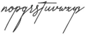 Qurates Signature Two otf (400) Font LOWERCASE