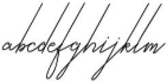 Qurates Signature otf (400) Font LOWERCASE