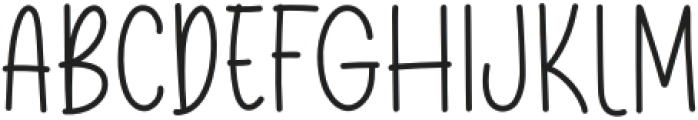 QusnaidyRegular otf (400) Font UPPERCASE