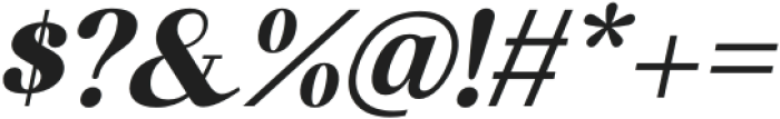 Qusta-Italic otf (400) Font OTHER CHARS