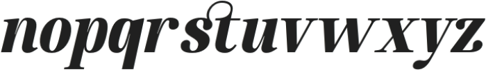 Qusta-Italic otf (400) Font LOWERCASE