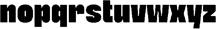 Quwela Regular otf (400) Font LOWERCASE