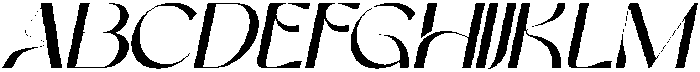 Quylo Oblique otf (400) Font UPPERCASE