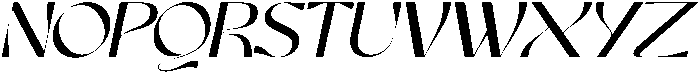 Quylo Oblique otf (400) Font UPPERCASE