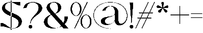 Quylo otf (400) Font OTHER CHARS