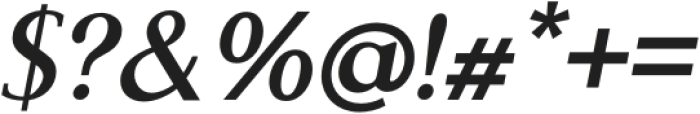 quarterback Italic otf (400) Font OTHER CHARS