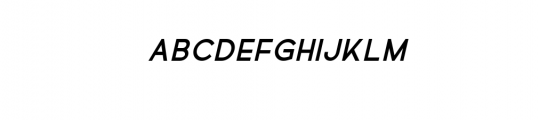 Quick-Bold-Italic.ttf Font LOWERCASE