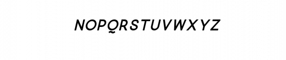 Quick-Bold-Italic.ttf Font LOWERCASE