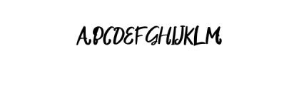 QuickNorie.ttf Font UPPERCASE