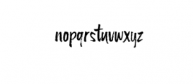 Quikers Font LOWERCASE