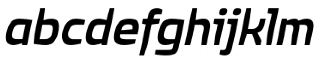 Quagmire A Medium Italic Font LOWERCASE