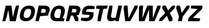 Quagmire B Semibold Italic Font UPPERCASE