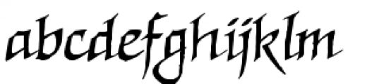 Quahog BB Regular Font LOWERCASE