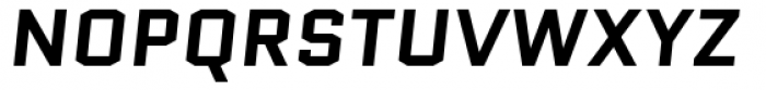 Quantico Bold Italic Font UPPERCASE
