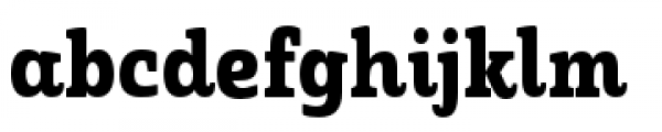 Quatie Condensed Bold Font LOWERCASE
