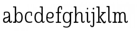 Quatie Condensed Light Font LOWERCASE