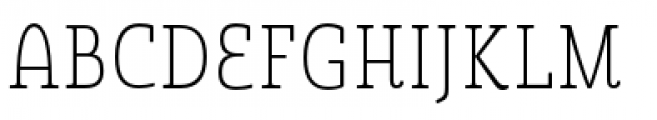 Quatie Condensed Thin Font UPPERCASE