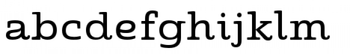 Quatie Extended Medium Font LOWERCASE