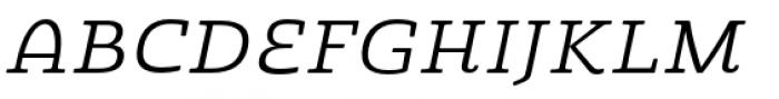 Quatie Extended Regular Italic Font UPPERCASE