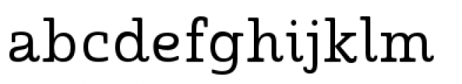 Quatie Normal Regular Font LOWERCASE