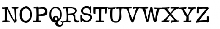Quattro Tempi Solid Font UPPERCASE
