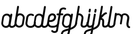 Quefira Regular Font LOWERCASE