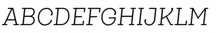 Queulat Condensed Alt Light Italic Font UPPERCASE