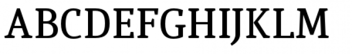 Quiroga Serif Pro Demi Bold Font UPPERCASE