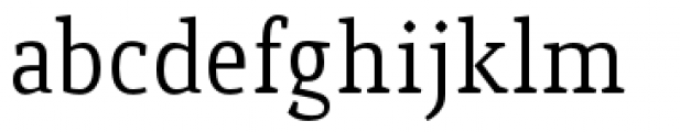 Quiroga Serif Pro Regular Font LOWERCASE