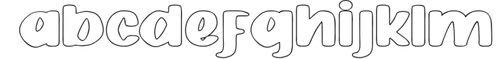 Quacker Slate Family Fonts 5 Font LOWERCASE