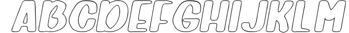 Quacker Slate Family Fonts 6 Font UPPERCASE