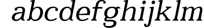 Quantik Elegant Contemporary Serif 2 Font LOWERCASE