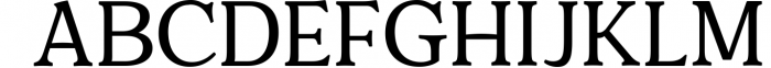 Quantik Elegant Contemporary Serif 3 Font UPPERCASE