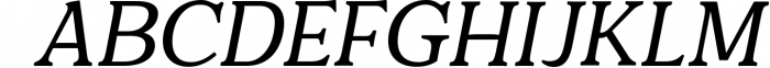 Quantik Elegant Contemporary Serif Webfont 1 Font UPPERCASE