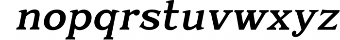 Quantik Elegant Contemporary Serif Webfont 3 Font LOWERCASE