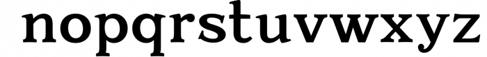 Quantik Elegant Contemporary Serif Font LOWERCASE