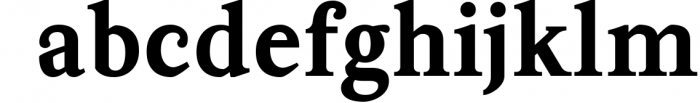 Quatera Serif Family 1 Font LOWERCASE