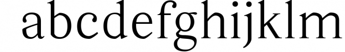 Quatera Serif Family 2 Font LOWERCASE