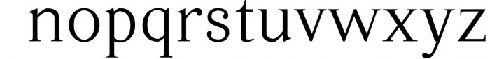 Quatera Serif Family 2 Font LOWERCASE